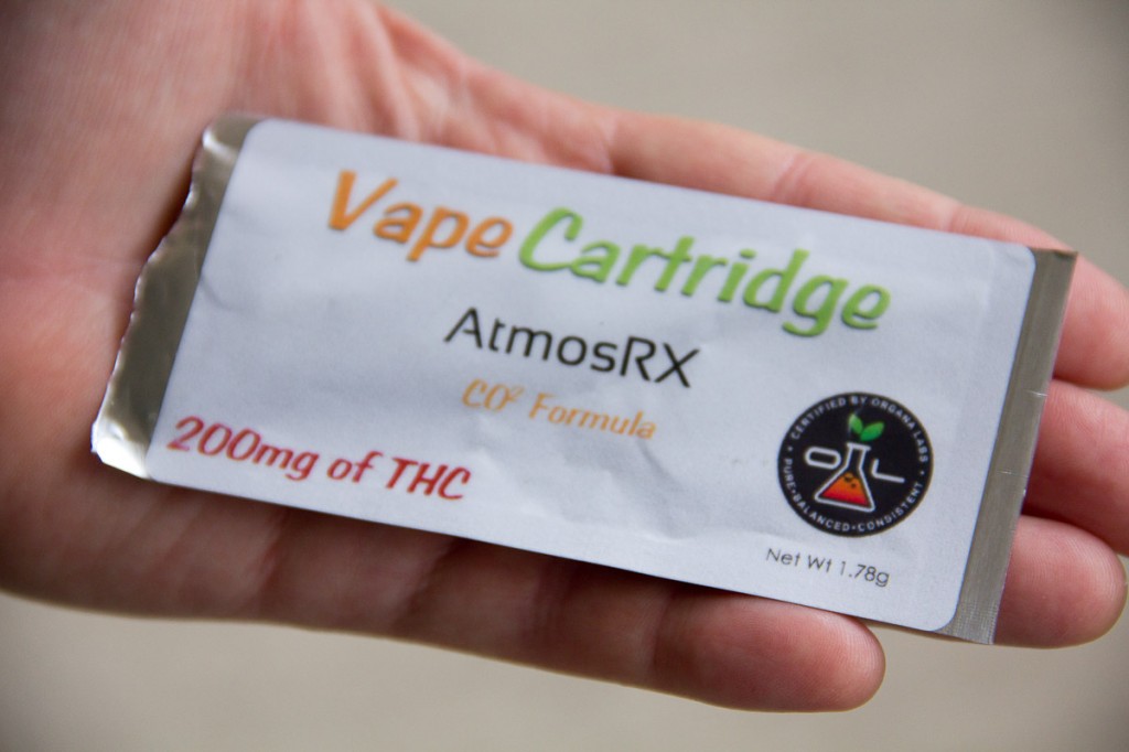 200 mg THC VapeCartridge for Atmos personal vaporizer